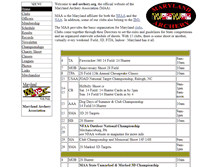 Tablet Screenshot of md-archery.org